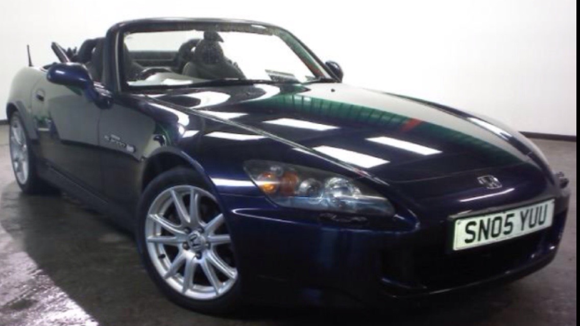 2005 Honda S2000 Face Lift Ap2 Black Leather Interior